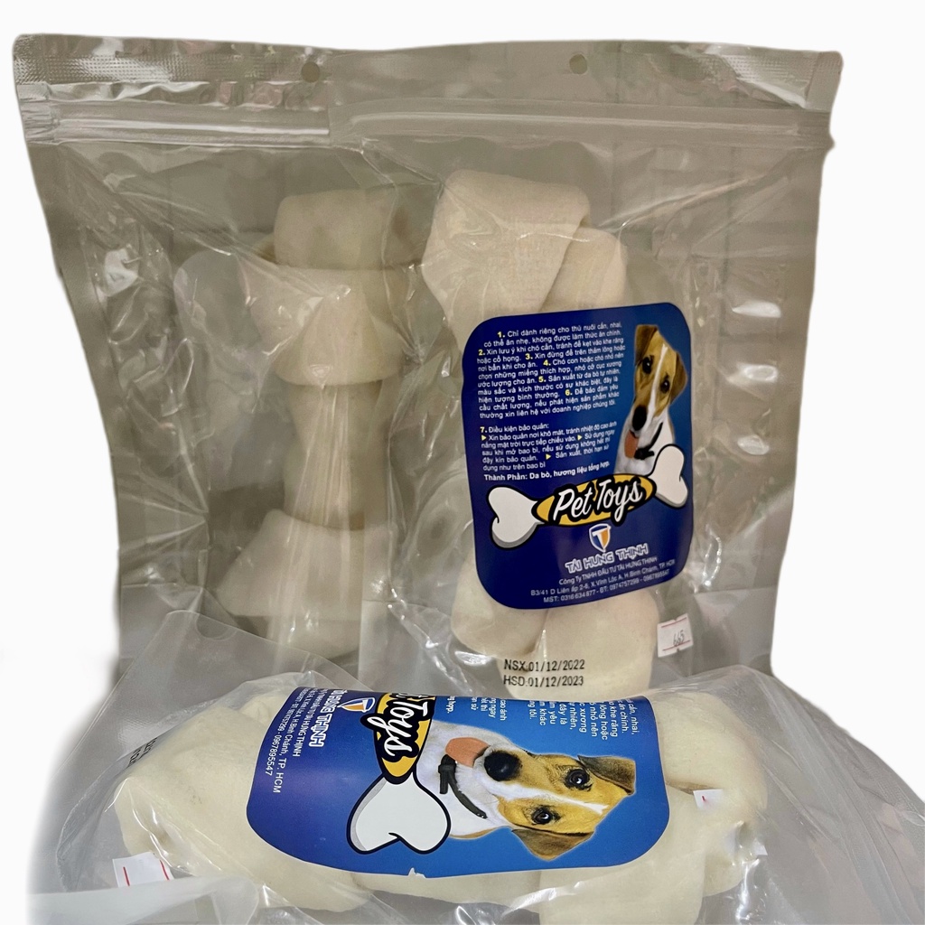 XƯƠNG GẶM CHO CHÓ DA BÒ VỊ SỮA