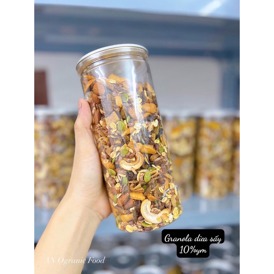 Granola siêu hạt dinh dữơng , giảm cân, ăn kiêng, healthy dành cho mẹ bầu _AN Organic Food