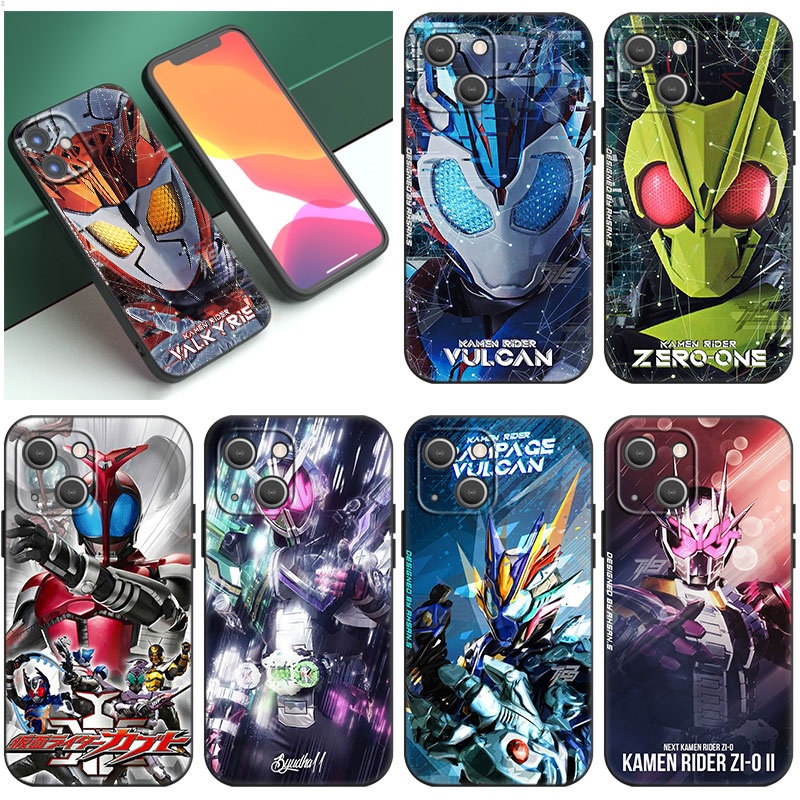 Ốp Điện Thoại Silicon Hình Kamen Rider Cho iPhone 14 12 13 Mini 11 Pro XR X XS MAX 6S 7 8 Plus 5S SE 2020 2022