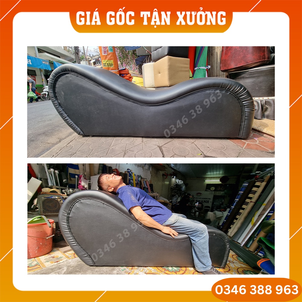 [Sản Xuất Theo Yêu Cầu] Ghế Tình Yêu Màu Đen, Ghế Tình Yêu Da Cao Cấp (quà tặng đám cưới) | BigBuy360 - bigbuy360.vn
