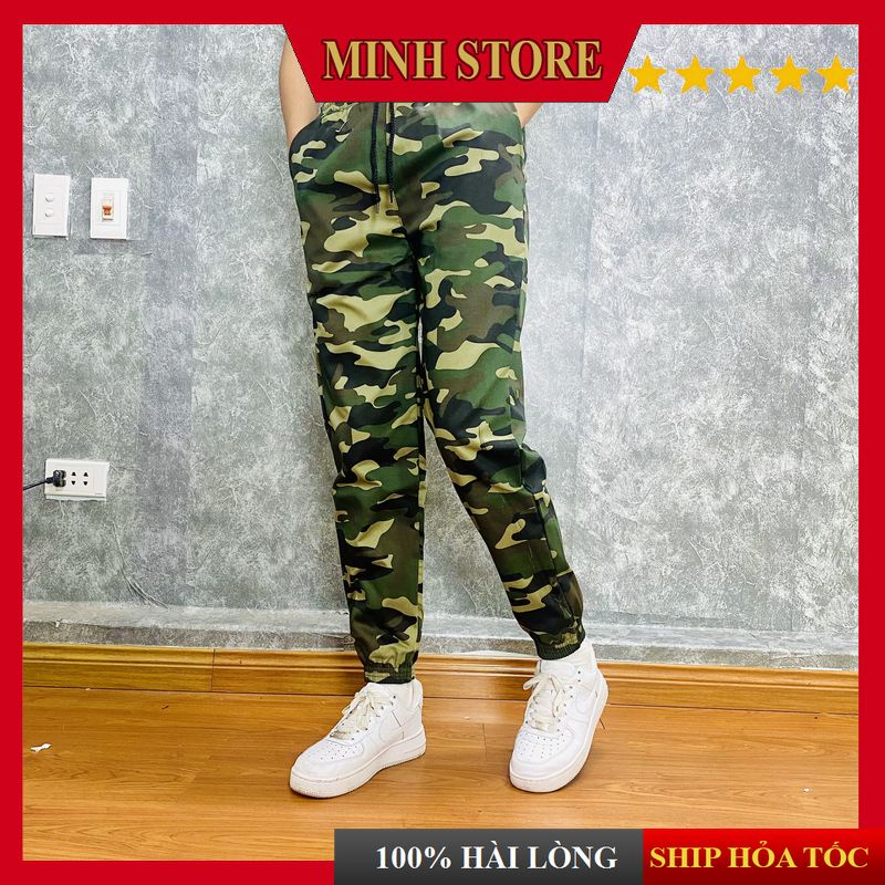 Quần Jogger Kaki Nam Nữ Hàn Quốc - Chất liệu Kaki dày dặn thoải mái Minhstore88