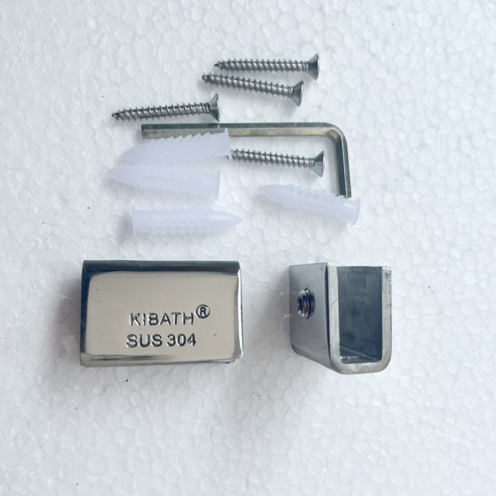 Pat lắp gương, Pat U lắp kệ inox 304