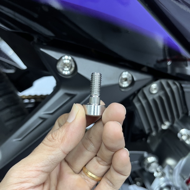 ỐC GÁC CHÂN SAU EXCITER INOX CNC