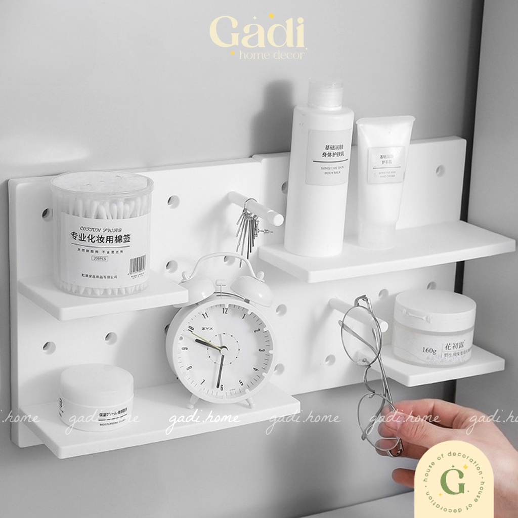 Bảng Pegboard Đa Năng Dán Tường Gadi Home – Bảng Treo Phụ Kiện Dán Tường | CHEESE
