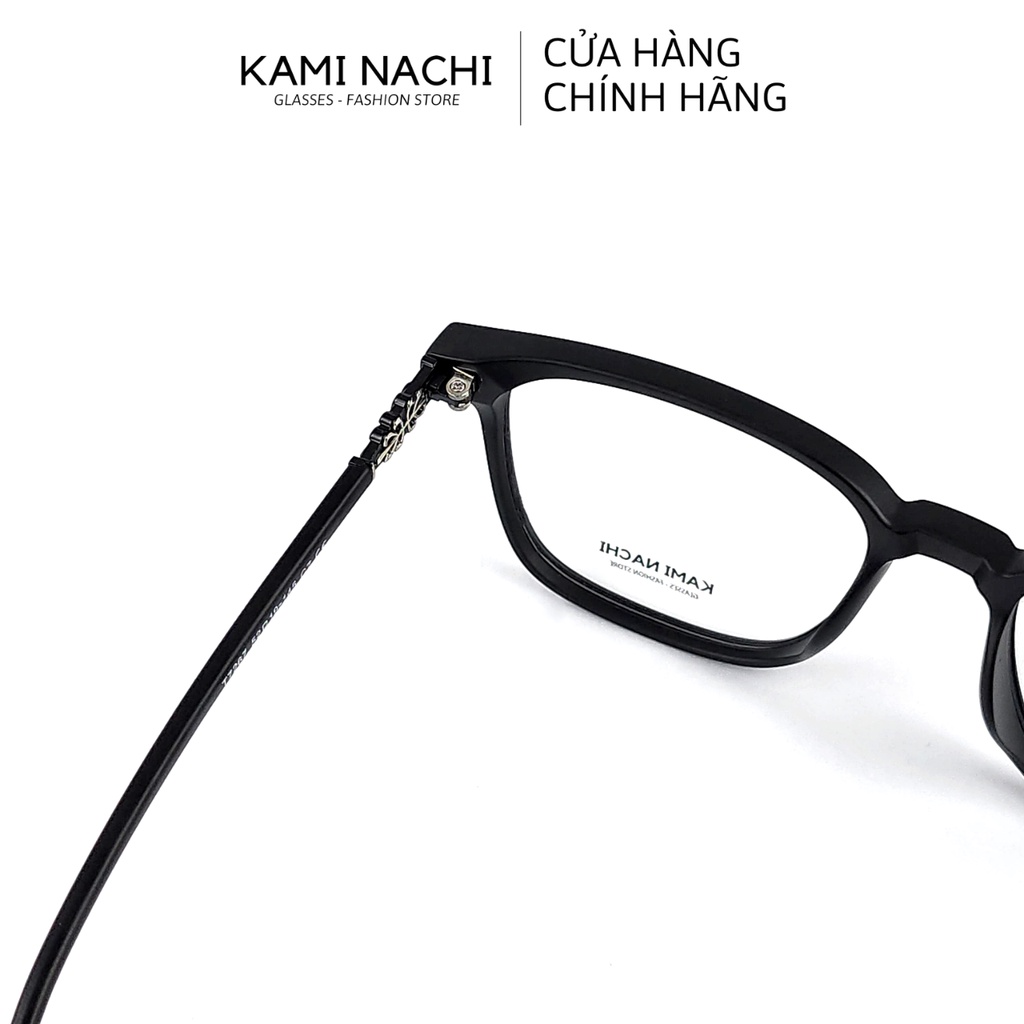 Gọng kính Xuân Hè mới KAMI NACHI T7267, chất liệu nhựa Acetat