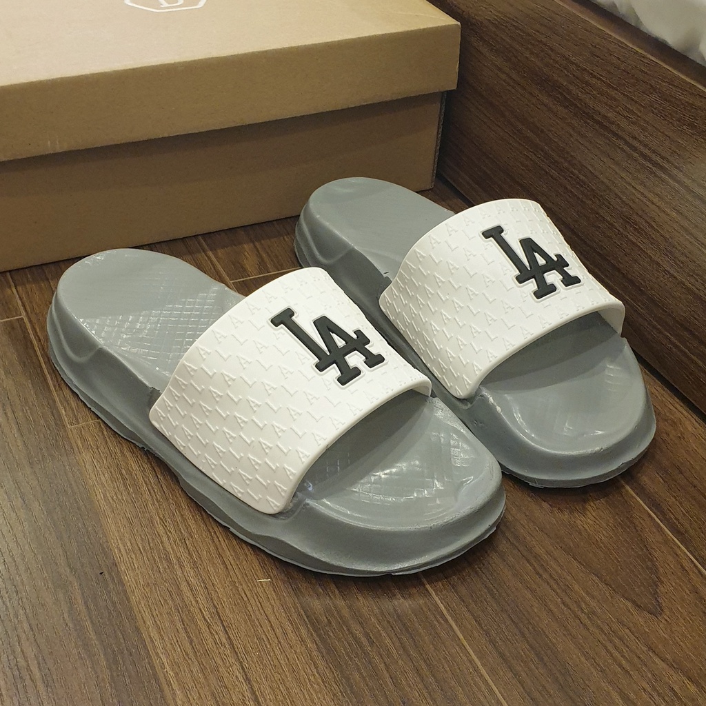 Dép bánh mì nữ LOGO-NY sang chảnh - dép nữ quai ngang dễ thương