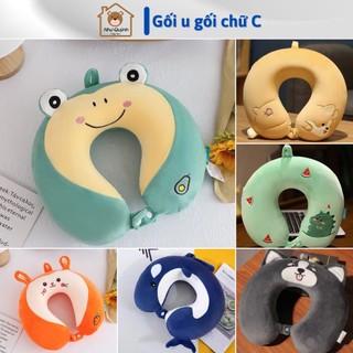 Gối chữ U kê cổ chống đau mỏi vai gáy dùng cho văn phòng du lịch quà tặng