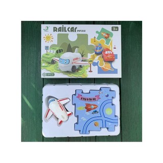 Bộ Đồ Chơi Xếp Hình Rail Car - clip
