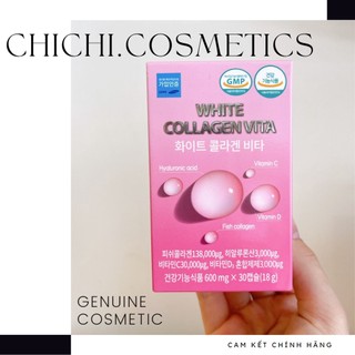 Viên uống trắng da White Collagen Vita 30 viên