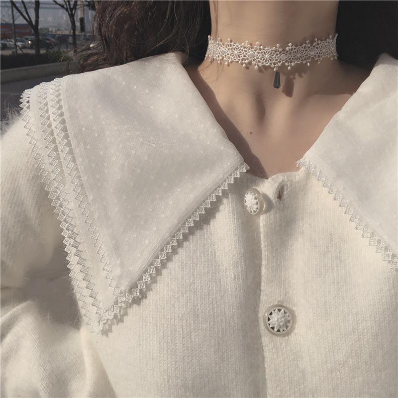 Vòng Cổ Choker tatoo cổ trang ren snsd thiết kế thời trang idol Hàn Quốc cá tính dây chuyền Maxshopdoc