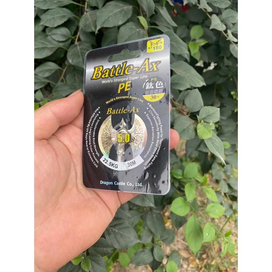 PE Battle Ax  CHUYÊN LÀM THẺO SĂN HÀNG CAO CẤP DÀI 30 MÉT CHÍNH HÃNG CÔNG TY