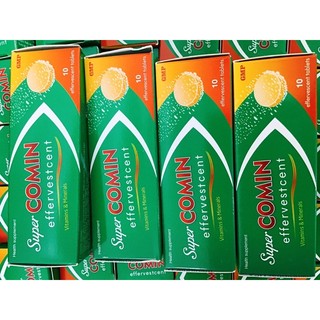 [MEDIPHAR USA] VIÊN SỦI KHOẺ SUPER COMIN EFFERVESCENT ( vitamin và khoáng chất )