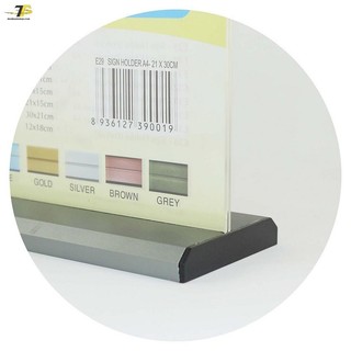 Kệ mica 2 mặt A4 đứng E29, 21x30 cm