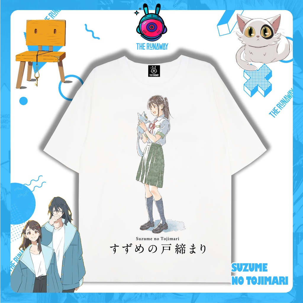 Áo phông Suzume no Tojimari Collection cho Nam/ Nữ by The Runaway