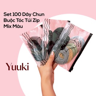1 dây chun buộc tóc trơn đầm xinh 11