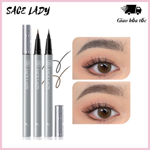 Bút kẻ mắt dạng lỏng không thấm nước kéo dài 12H SL-357