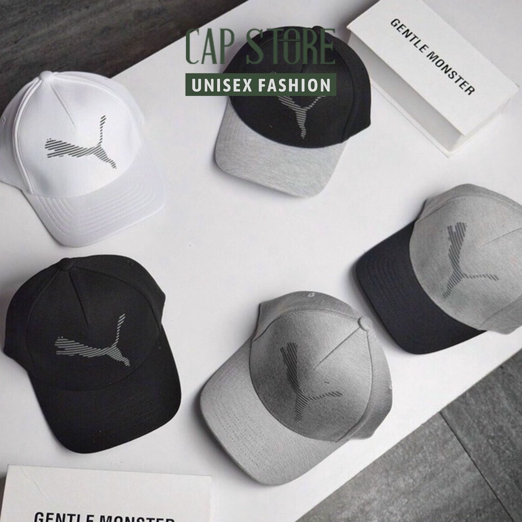 Nón nam nữ Pu.ma bít đuôi - Mũ lưỡi trai thời trang unisex form thể thao vải kaki cao cấp Hàn Quốc Cap Store [PU.08]