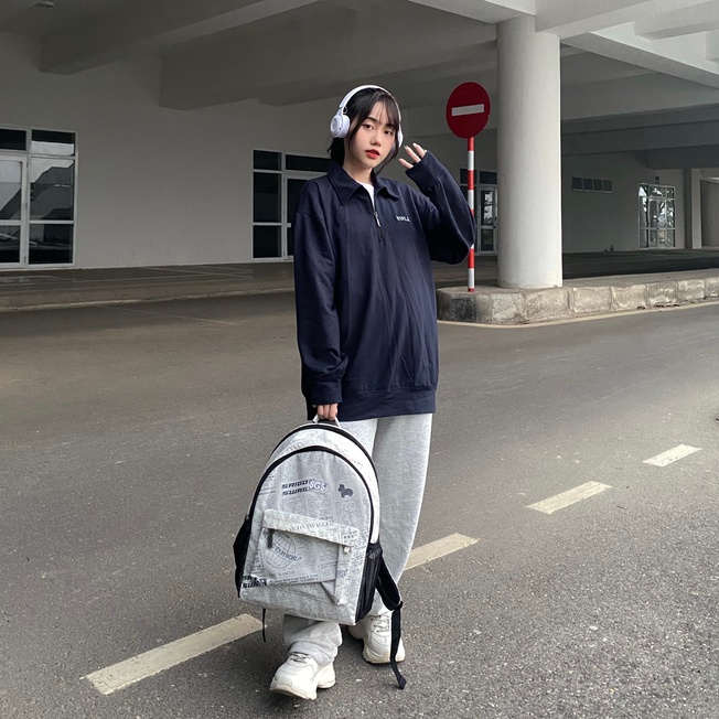 Balo Chống sốc Họa Tiết Báo SAIGON SWAGGER® SGS Journal Backpack-Ngăn Chống Sốc Laptop 15inch