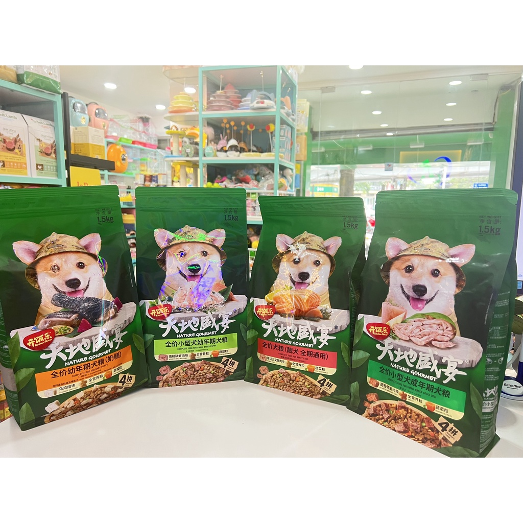 Thức ăn hạt cho chó Nature Gourmet