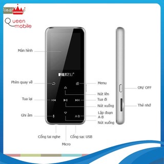 Máy nghe nhạc mp3 ruizu x02 / x29 / x16