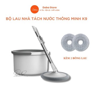 Bộ lau nhà tách nước bẩn thông minh K9 . Bộ lau nhà tiện lợi