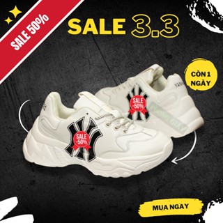 Giày Thể Thao MLB Đế Độn [FREE SHIP] Giày Sneaker Ny chữ vàng, chữ đen và Boston chữ đỏ mới nhất 2022