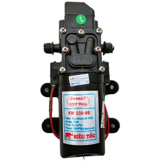 Máy bơm tăng áp mini 12v, tự ngắt Việt Thái ZQ- 2203(KW-239-88 mẫu 2023) - FL-5200(2024)chất lượng cao