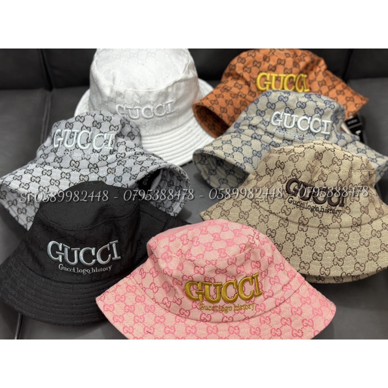 MŨ BUCKET THÊU GCC QC THỜI TRANG HÀNG XỊN