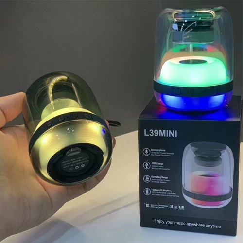 Loa Bluetooth mini không dây L39 - nháy đèn theo nhạc, âm bass mạnh có thẻ nhớ USB kết nối máy tính laptop | BigBuy360 - bigbuy360.vn