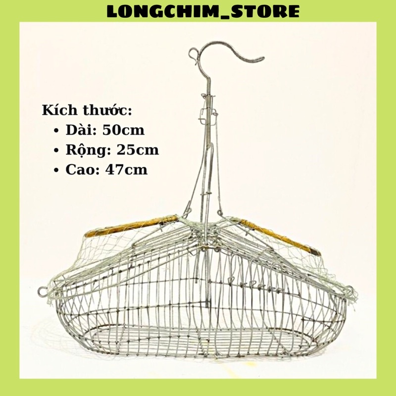 Lồng bẫy chim-lồng bẫy khuyên, chào mào chốt gài siêu nhạy dễ đụng chất liệu kẽm cao cấp