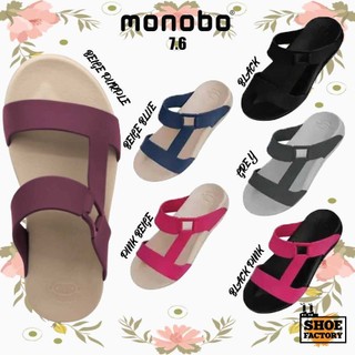 Dép thái lan nữ quai ngang 2 dây đế đúc siêu nhẹ moniga 7.6