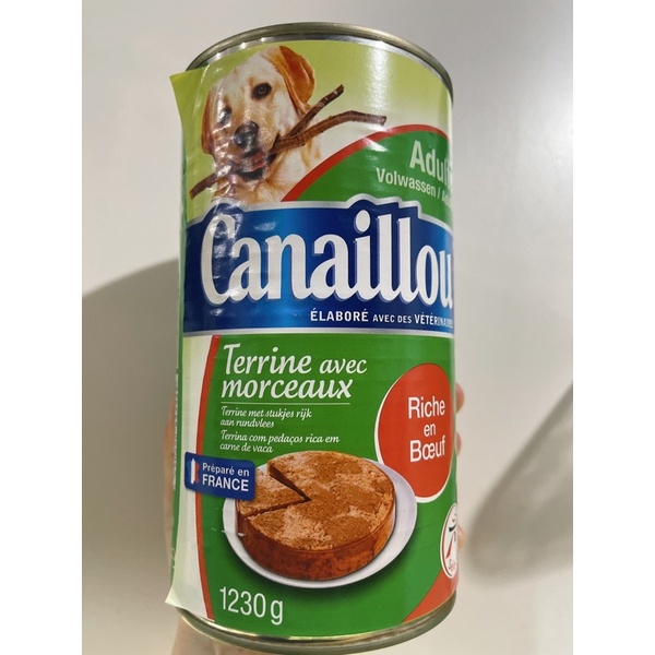 Pate Pháp Canaillou cho chó 1.2 kg - 1200g 4 vị