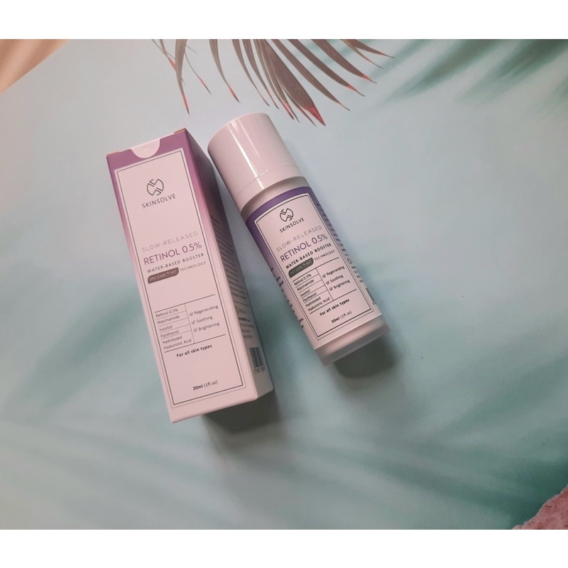 Serum Retinol 0.5% - 1% Skinsolve trẻ hoá da
