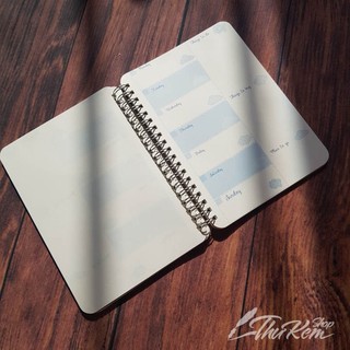 Sổ kế hoạch lò xo dọc  A5 Weekly Planner- VWP (Blueangel)