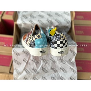 |HT SNEAKER| Giày Sneaker Vans Era Tiger Patchwork Họa Tiết