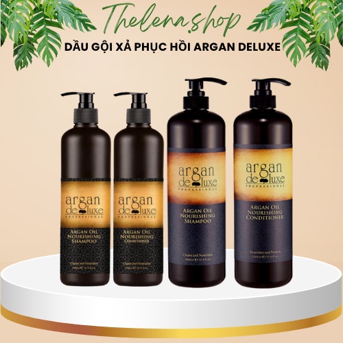 Cặp dầu gội dầu xả phục hồi hương nước hoa deluxe 1000ml