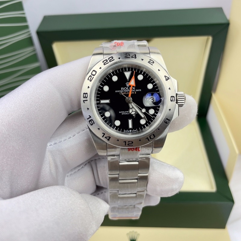 Rolex Explorer II - Đồng Hồ Cơ Nam 41mm Hàng loại 1 Cao Cấp