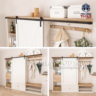 Bộ Phụ Kiện Barn Door Cho Hệ Tủ