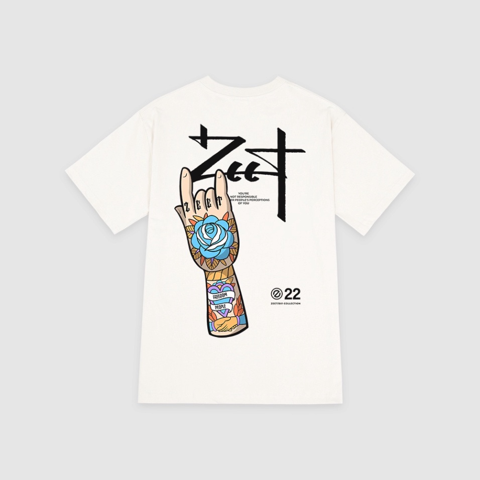 Áo Thun Nam Nữ Dáng Rộng ZEET - Z5 Local Brand In Hình - Hàng mới về