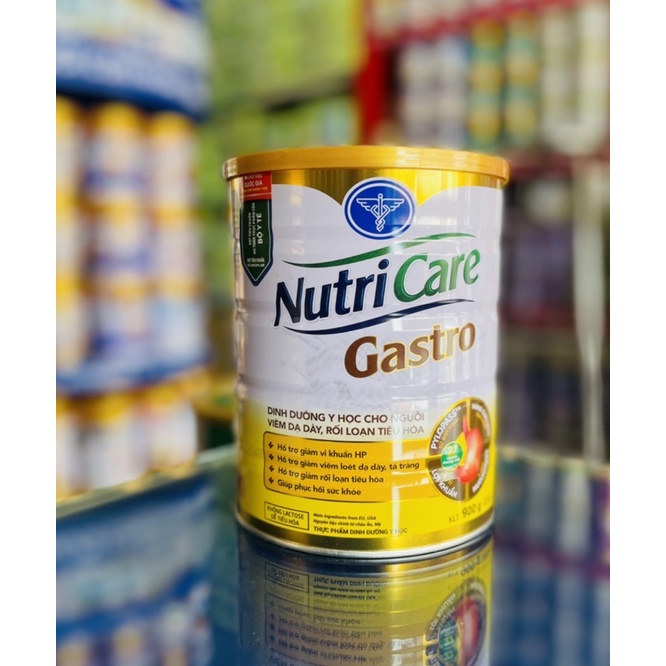 Sữa Bột Nutricare Gastro cho người Viêm Dạ dày (900g)