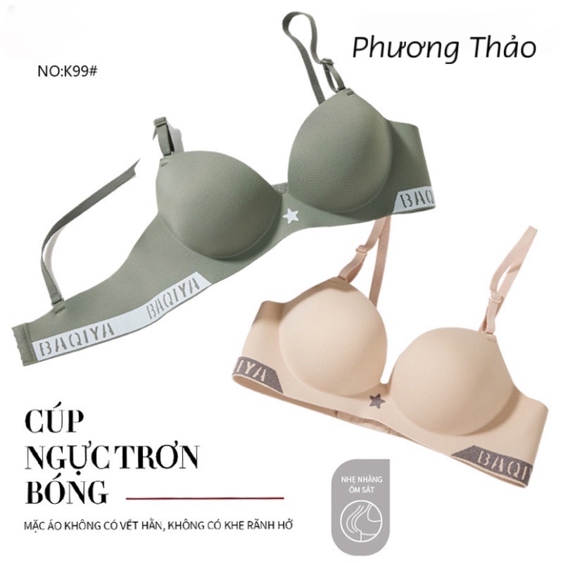 Áo lót nữ su đúc bàn tay áo ngực không gọng cao cấp nâng ngực tạo khe PT89