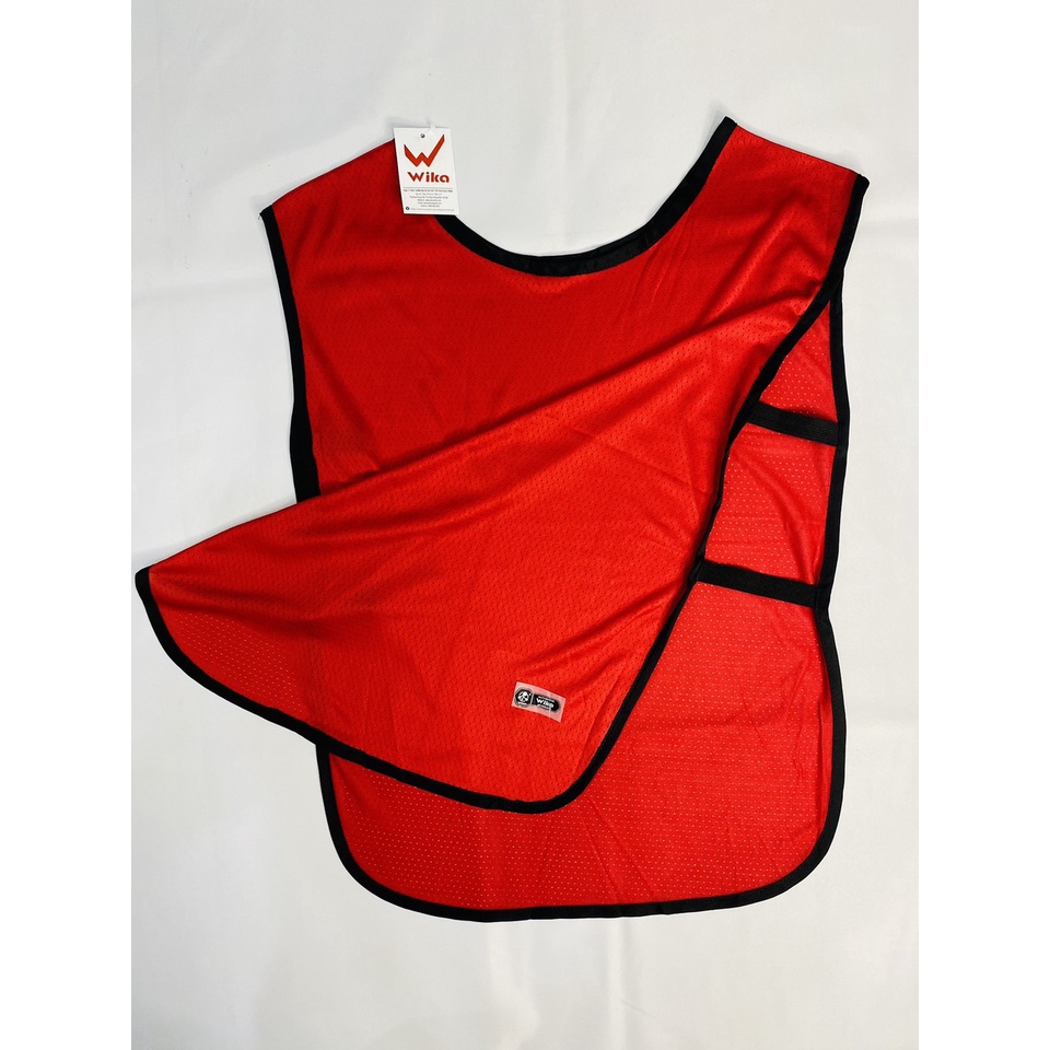 Áo Lưới Tập Đá Bóng WIKA Dáng Hai Tà Chất Vải Mè Mềm Nhẹ Siêu Thoáng Mát