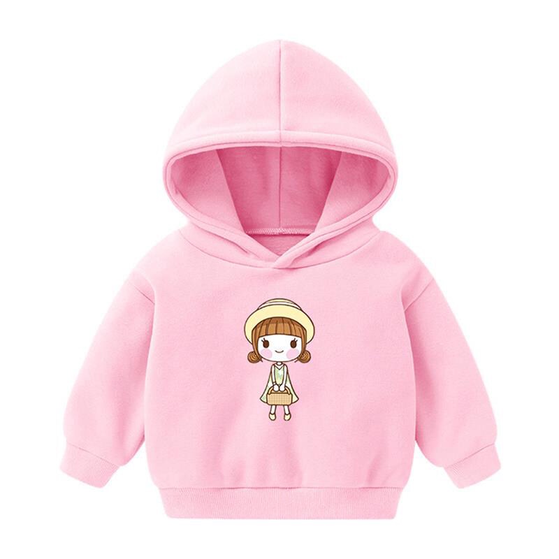 SUPER KIDS quần áo trẻ em Áo Hoodie Thể Thao In Hoạt Hình Phong Cách Hàn Quốc Dành Cho Bé Trai Gái quần áo trẻ em