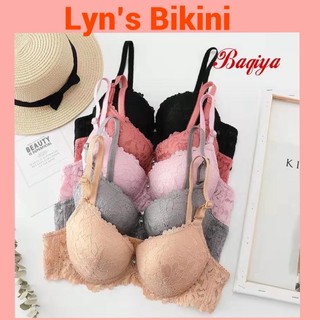 Áo lót LYN’S BIKINI, áo ngực nữ Al102 ren thái có gọng nâng ngực mút kép
