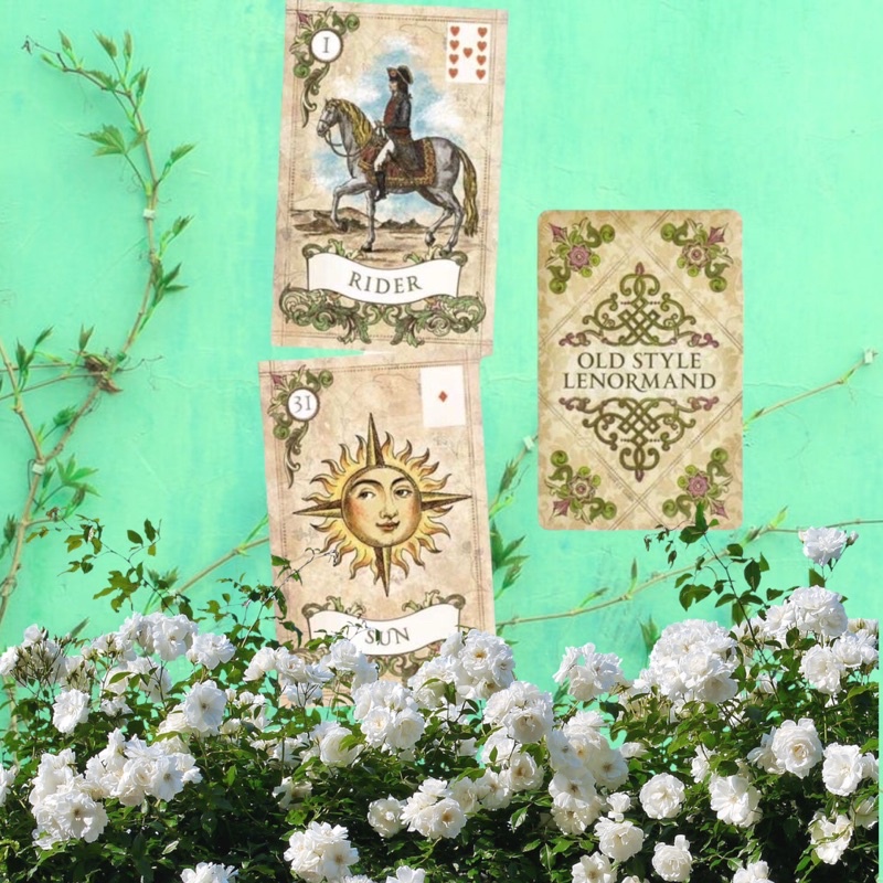 ĐỌC MÔ TẢ Bộ bài Tarot Old Style Lenormand cards, tác giả Alexander Ray