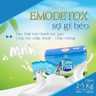 Trà giảm kí vị sữa -sữa tách béo nhà emo