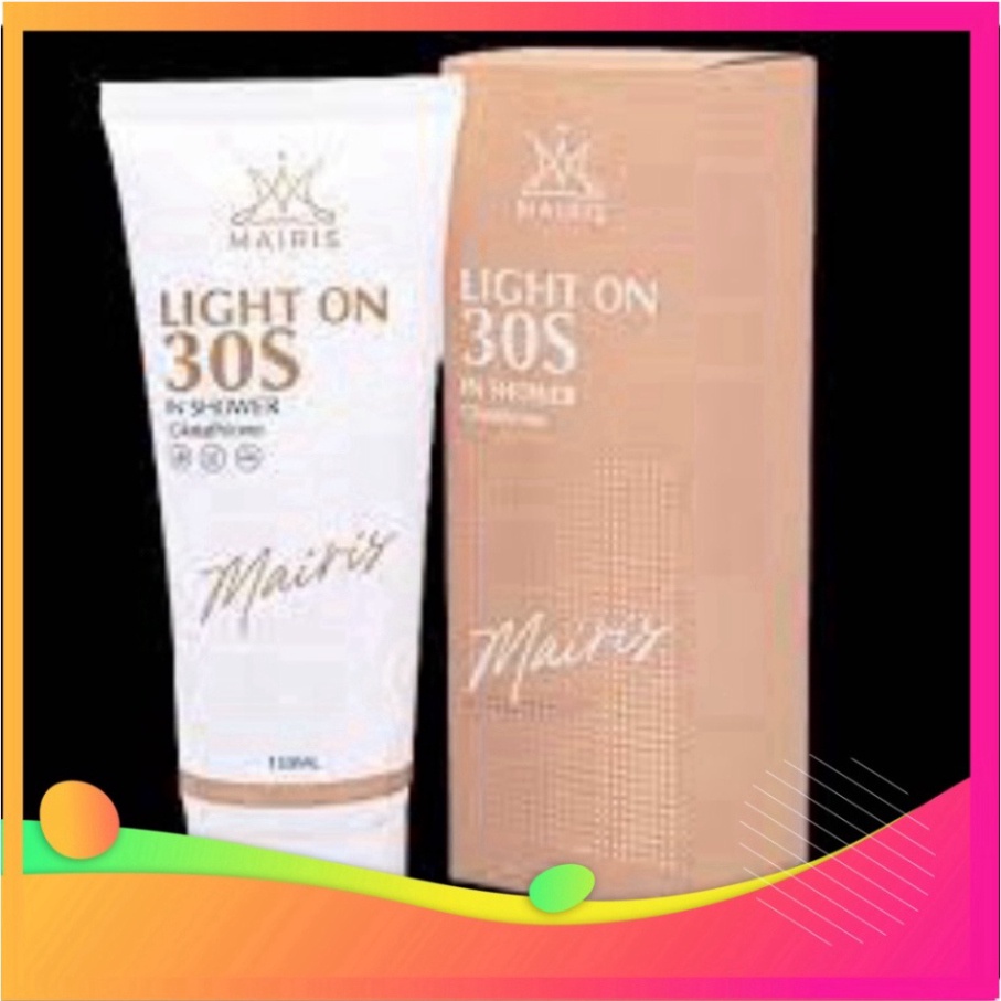 Tắm trắng body kem ủ trắng toàn thân LIGHT ON 30s, tắm trắng sáng da dưỡng ẩm - 150ml