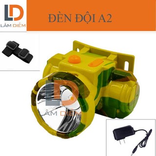 Đèn đội đầu pin sạc led siêu sáng a2