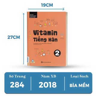 Sách Vitamin tiếng Hàn 2 Mcbooks