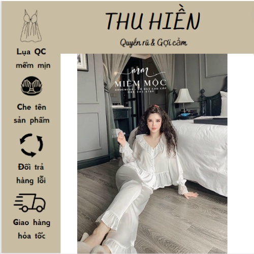 Mã 290 - Pijama bèo lụa cao cấp - Hàng QC cao cấp